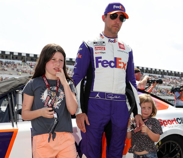 NASCAR, Motorsport, USA M&amp;Ms Fan Appreciation 400, Jul 24, 2022; Long Pond, Pennsylvania, USA; NASCAR Cup Series dri