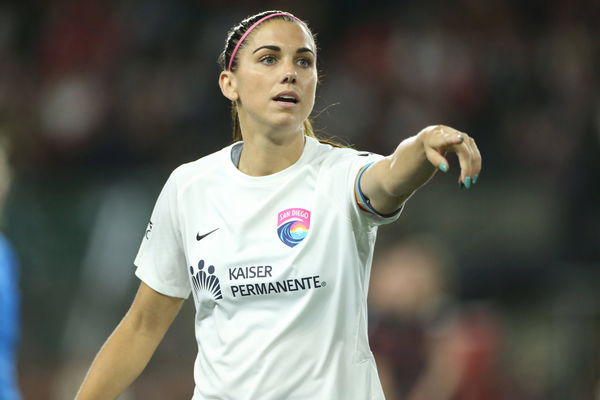 NWSL: San Diego Wave FC at Portland Thorns FC, Aug 27, 2022; Portland, Oregon, USA; San Diego Wave FC forward Alex Morga