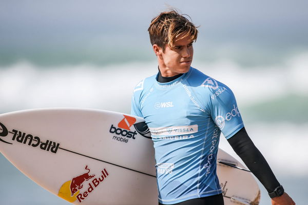 October 8, 2022, Ribeira D llhas, Ericeira, Portugal: Morgan Cibilic of Australia prior to surfing in Heat 4 of the Quar