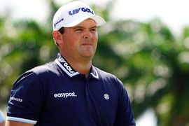 Golf: LIV Golf &#8211; Second Round Oct 29, 2022; Miami, Florida, USA; Patrick Reed walks off the second hole during the seco