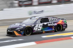 MARTINSVILLE, VA &#8211; OCTOBER 29: Bubba Wallace ( 45 23XI Racing Leidos Toyota) enters turn 3 during qualifying for the NAS