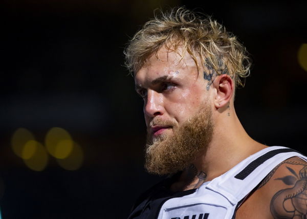 Boxing: Paul vs Silva Oct 29, 2022; Glendale, Arizona, USA; Jake Paul during a boxing match at Desert Diamond Arena. Gle