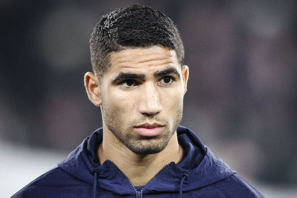 Juventus v Paris Saint-Germain: Group H &#8211; UEFA Champions League Paris Saint Germain defender Achraf Hakimi (2) poses in