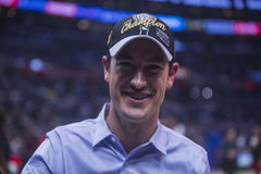 November 7, 2022, Los Angeles, California, USA: NASCAR, Motorsport, USA Champion Joey Logano attends the NBA, Basketball