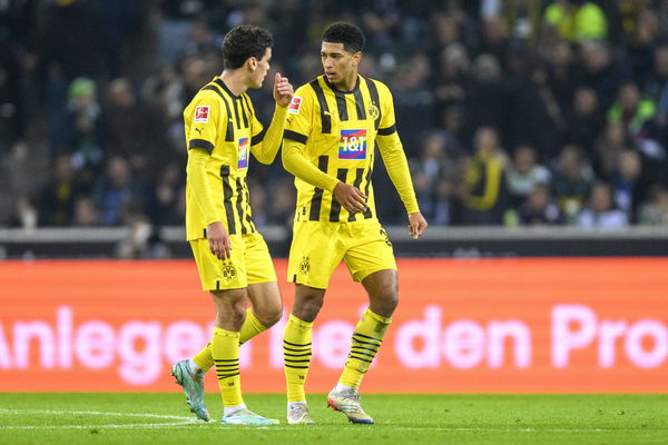 Fußball: 1. Bundesliga, 15. Spieltag, Borussia Mönchengladbach &#8211; Borussia Dortmund am 11.11.2022 im Borussia Park in Mön