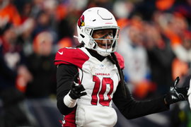 NFL, American Football Herren, USA Arizona Cardinals at Denver Broncos Dec 18, 2022; Denver, Colorado, USA; Arizona Car