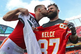 NFL, American Football Herren, USA Philadelphia Eagles at Kansas City Chiefs, Sep 17, 2017; Kansas City, MO, USA; Kansas