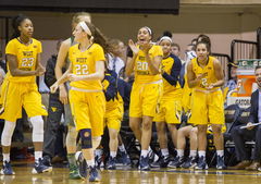 NCAA, College League, USA Womens Basketball: Baylor at West Virginia, Jan 30, 2016; Morgantown, WV, USA; West Virginia M