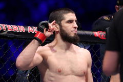 UFC 284 PERTH, Islam Makhachev of Russia is seen before his fight with Alex Volkanovski of Australia during their Lightw