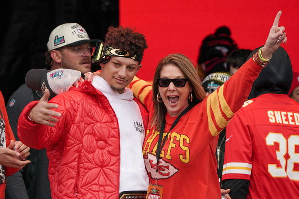 NFL, American Football Herren, USA Super Bowl LVII-Kansas City Chiefs Super Bowl Parade Feb 15, 2023; Kansas City, Misso