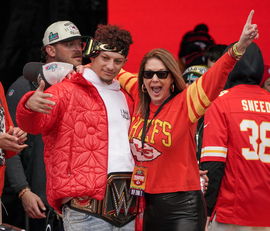 NFL, American Football Herren, USA Super Bowl LVII-Kansas City Chiefs Super Bowl Parade Feb 15, 2023; Kansas City, Misso