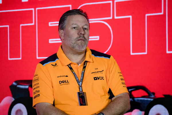 Formel 1 Pre Season Tests Bahrain. Freitag, 24.02.2023 Zak Brown, McLaren F1 Team; Formel 1 Pre Season Tests Bahrain. Fr