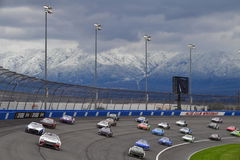 NASCAR, Motorsport, USA Pala Casino 400 Feb 26, 2023; Fontana, California, USA; NASCAR Cup Series driver Denny Hamlin (1