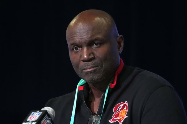 NFL, American Football Herren, USA Combine Feb 28, 2023; Indianapolis, IN, USA; Tampa Bay Buccaneers coach Todd Bowles d