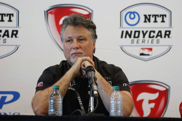 ST. PETERSBURG, FL &#8211; MARCH 04: IndyCar, Indy Car, IRL, USA owner Michael Andretti attends a press conference, PK, Presse