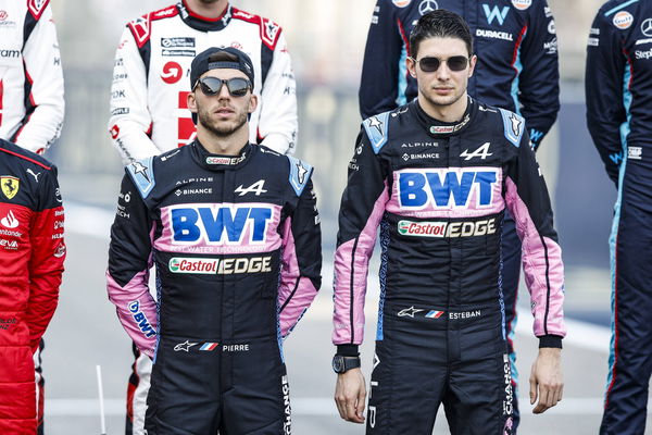 GASLY Pierre (fra), Alpine F1 Team A523, portrait OCON Esteban (fra), Alpine F1 Team A523, portrait during the Formula 1