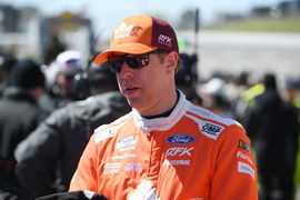 ATLANTA, GA &#8211; MARCH 19: Brad Keselowski ( 6 RFK Racing King s Hawaiian Ford) looks on before the running of the NASCAR,