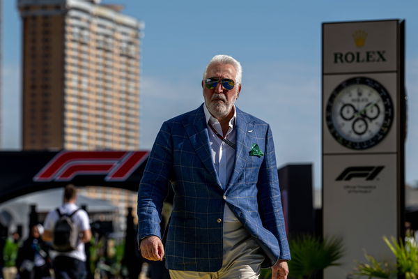 JEDDAH, SAUDI ARABIA: Lawrence Stroll, at the 2023 Formula 1 Saudi Arabian Grand Prix at the Jeddah Corniche Circuit in