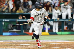 Baseball: World Baseball Classic &#8211; Semifinal Japan vs Mexico Mar 20, 2023; Miami, Florida, USA; Japan third baseman Mune