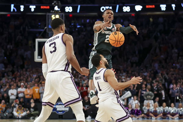 NCAA, College League, USA Basketball: NCAA Tournament East Regional-Michigan State vs Kansas State Mar 23, 2023; New Yor