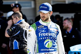 AUSTIN, TX &#8211; MARCH 25: Daniel Suarez ( 99 Trackhouse Racing Freeway Insurance Chevrolet) walks down pit road before qual