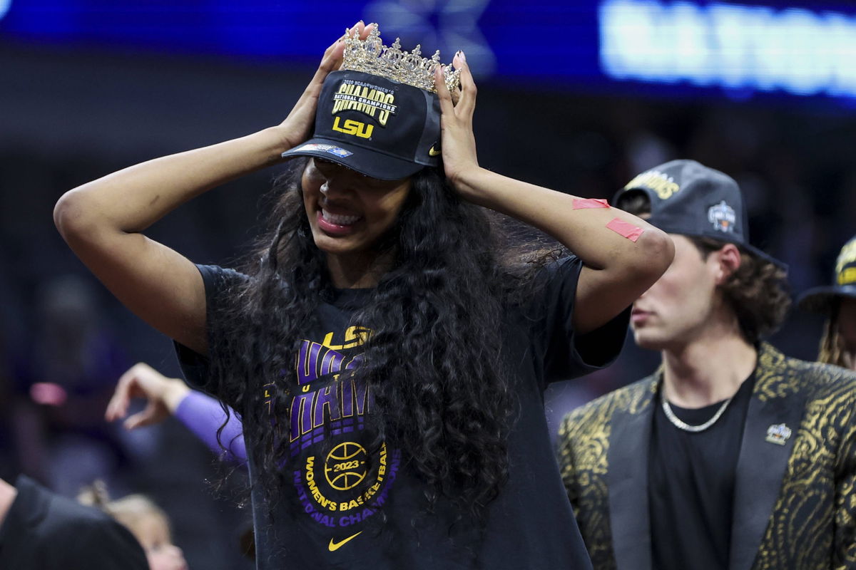 LSU's Angel Reese Explains Why She Wears One Legging - Sports