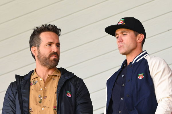 Wrexham v Notts County &#8211; Vanarama National League Wrexham owners, Ryan Reynolds (L) and Rob McElhenney (R) during the Va