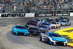 NASCAR, Motorsport, USA NOCO 400 Apr 16, 2023; Martinsville, Virginia, USA; NASCAR Cup Series driver Ross Chastain (1) l