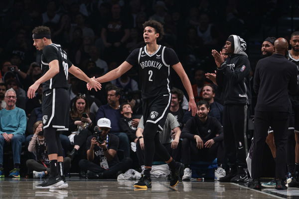 NBA, Basketball Herren, USA Playoffs-Philadelphia 76ers at Brooklyn Nets Apr 22, 2023; Brooklyn, New York, USA; Brooklyn