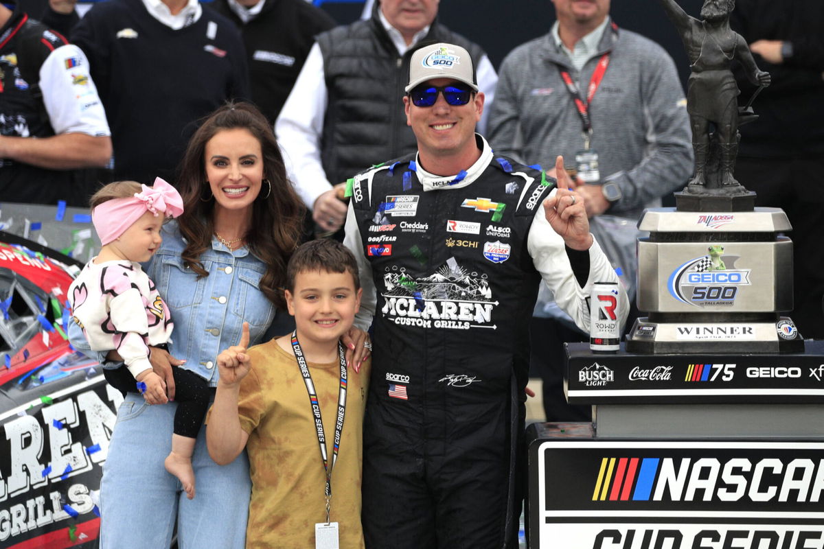 Kyle Busch and Samantha Shuts Down Daughter's First Racing Choice While She Learns the Basics of Driving - EssentiallySports