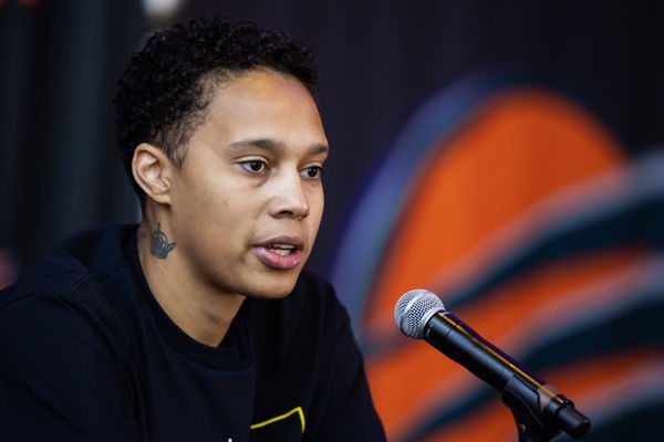 WNBA, Basketball Damen, USA Phoenix Mercury press conference, PK, Pressekonferenz Apr 27, 2023; Phoenix, AZ, USA; Phoeni