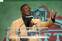 KANSAS CITY, MO &#8211; APRIL 28: Former Green Bay Packer and Pro Football Hall of Fame Leroy Butler announces a selection in