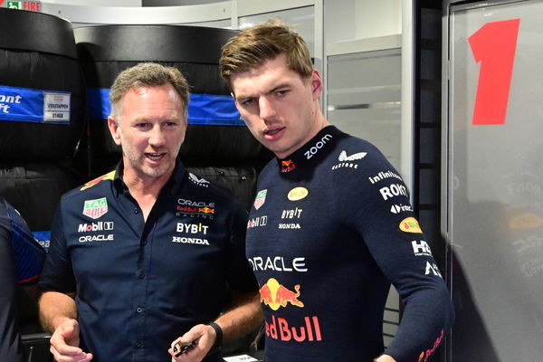 Christian Horner (GBR, Oracle Red Bull Racing), 1 Max Verstappen (NLD, Oracle Red Bull Racing), F1 Grand Prix of Miami a