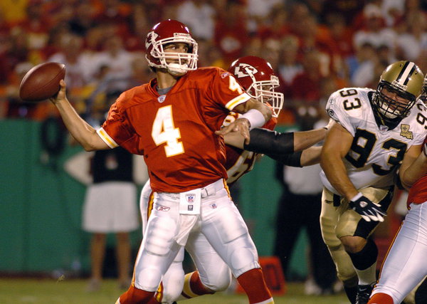NFL, American Football Herren, USA New Orleans Saints at Kansas City Chiefs Aug 31, 2006; Kansas City, MO, USA; Kansas C