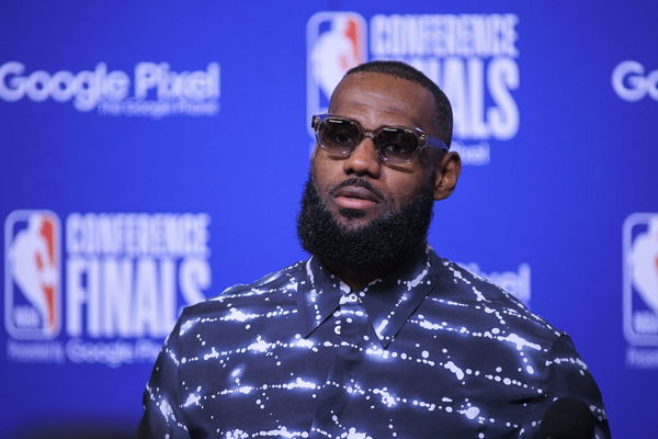 May 20, 2023, Los Angeles, California, USA: LeBron James 6 of the Los Angeles Lakers during a press conference, PK, Pres