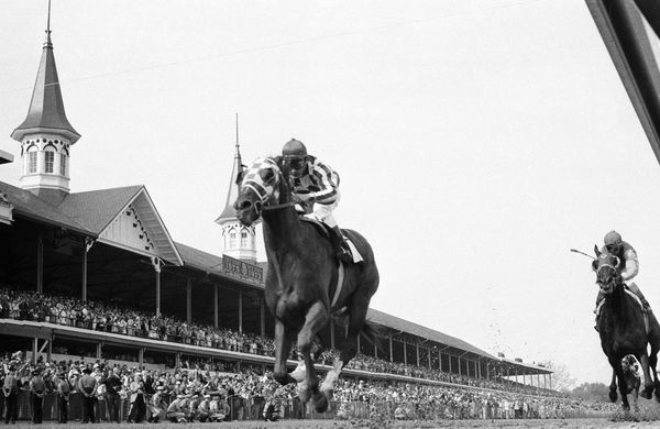 Kentucky Derby: USA TODAY Sports-Archive May 5, 1973; Louisville, KY, USA: FILE PHOTO; Ron Turcotte aboard Secretariat p