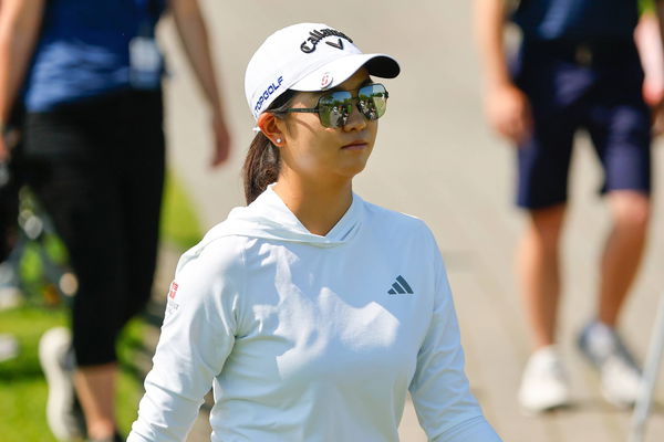 JERSEY CITY, NJ &#8211; JUNE 01: Rose Zhang of the United States on the 7th green during the first round of the LPGA, Golf Dam