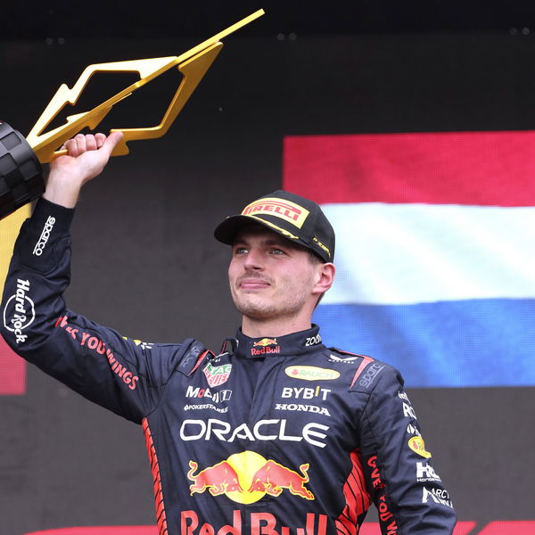 VERSTAPPEN Max F1 Team Red Bull Racing Sieger in Montreal nach dem Rennen bei der Siegerehrung FIA F1 Saison 2023 F1 GP