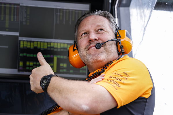 Formula 1 Aramco British Grand Prix 2023 Zak Brown, CEO of Mclaren Formula 1 Team, portrait during the Formula 1 Aramco