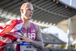 Paris 2023 World Para Athletics Championships; Frankreich, 10.07.2023 Nick Mayhugh (USA) waehrend der World Para Athleti
