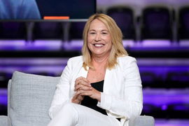 Syndication: The Providence Journal Former PC player and sports personality Doris Burke emceed the event. Providence RI
