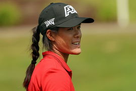 DANA Open Celine Boutier of France walks to the 13th green during the final round of the Dow Great Lakes Bay Invitationa