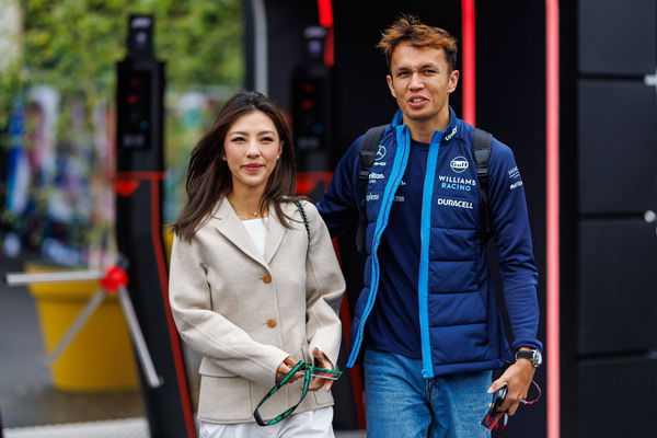 Alexander Albon (Williams Racing) mit Freundin Lily Muni He (Profi Golferin, Grosser Preis von Belgien, Motorsport, Form