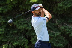 PGA, Golf Herren 3M Open &#8211; Final Round Jul 30, 2023; Blaine, Minnesota, USA; Billy Horschel hits his tee shot on the sec