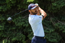 PGA, Golf Herren 3M Open &#8211; Final Round Jul 30, 2023; Blaine, Minnesota, USA; Billy Horschel hits his tee shot on the sec