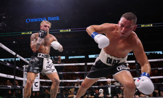 Jake Paul and Nate Diaz