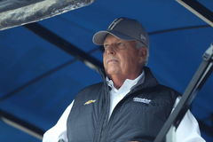 Syndication: Detroit Free Press Hendrick Motorsports owner Rick Hendrick watches the action during the FireKeepers Casin