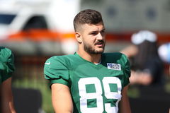 SPARTANBURG, SC &#8211; AUGUST 09: New York Jets tight end Jeremy Ruckert (89) during the NFL, American Football Herren, USA C