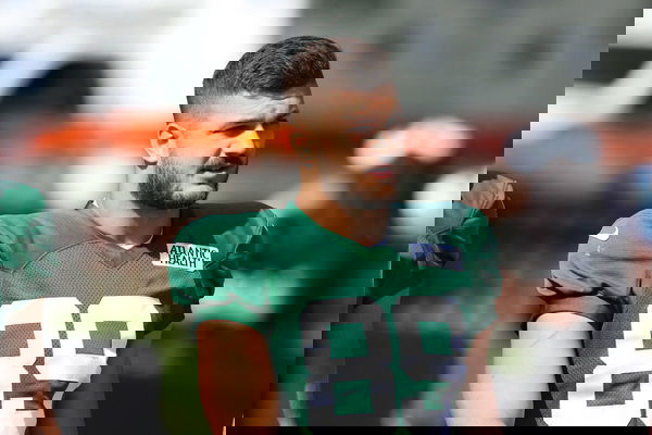 SPARTANBURG, SC – AUGUST 09: New York Jets tight end Jeremy Ruckert (89) during the NFL, American Football Herren, USA C