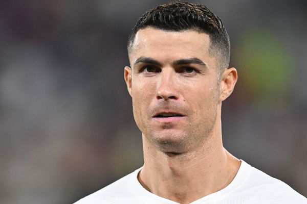 BRATISLAVA, SLOVAKIA &#8211; SEPTEMBER 8: Headshot Cristiano Ronaldo of Portugal looks on during the UEFA EURO, EM, Europameis